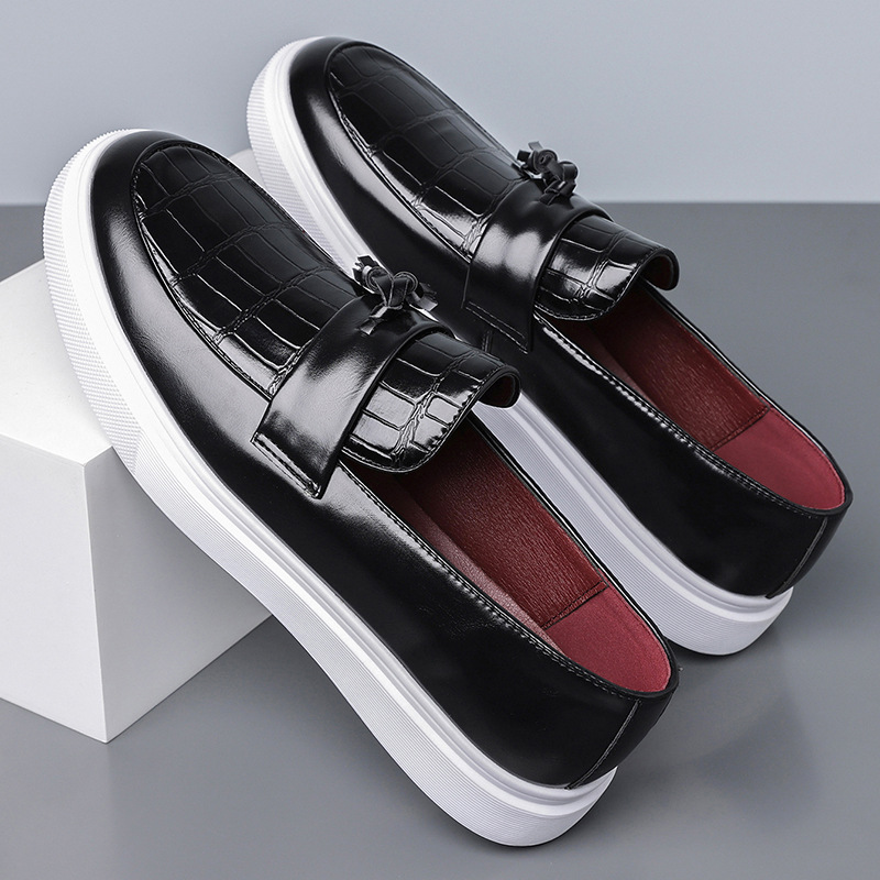 Lombardi Leather Tassel Loafers