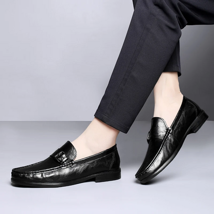 Luciano Italian Leather Loafers