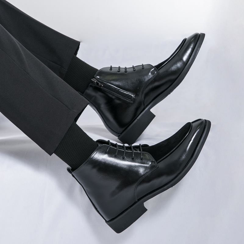Marco Leather Dress Boots
