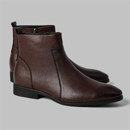 Ronaldo Leather Chelsea Boots