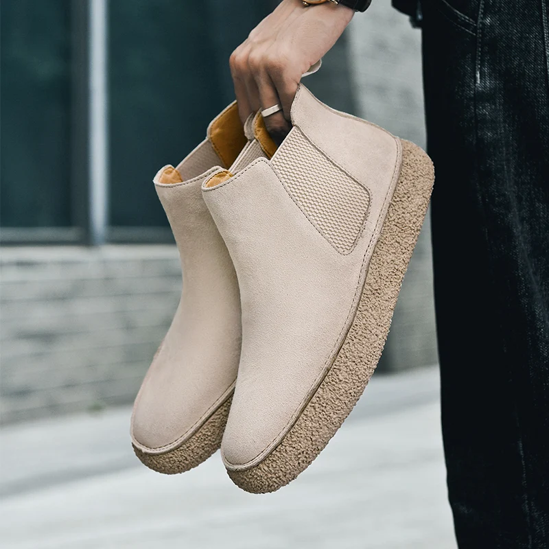 Bristol Suede Chelsea Boots