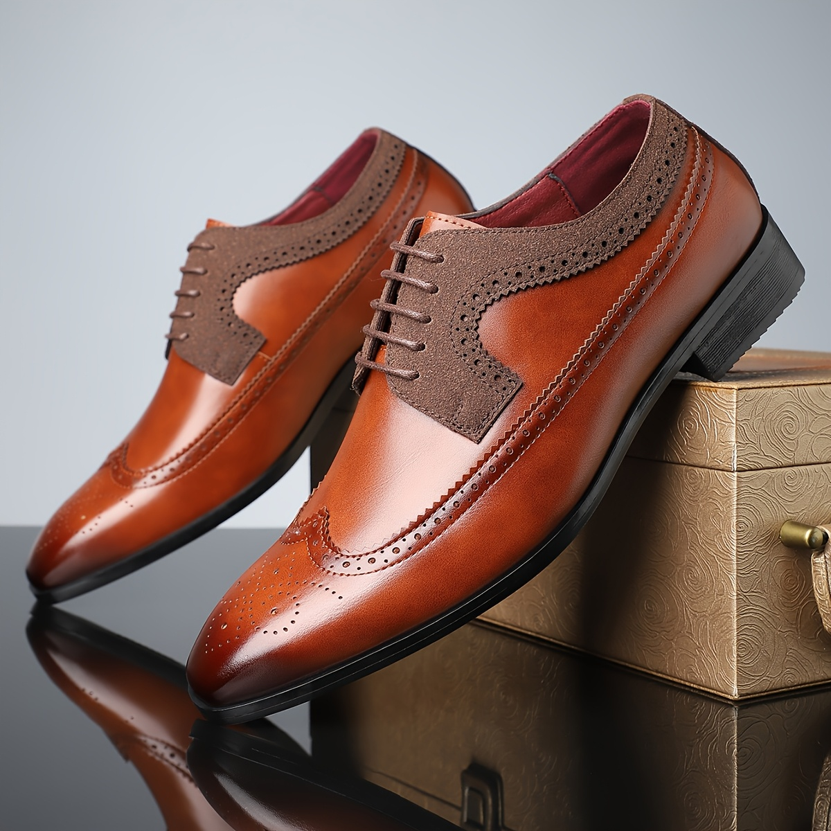 Veneto Oxford Brogue Dress Shoes