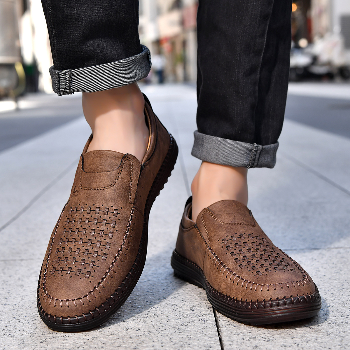 Porter Genuine Leather Loafers
