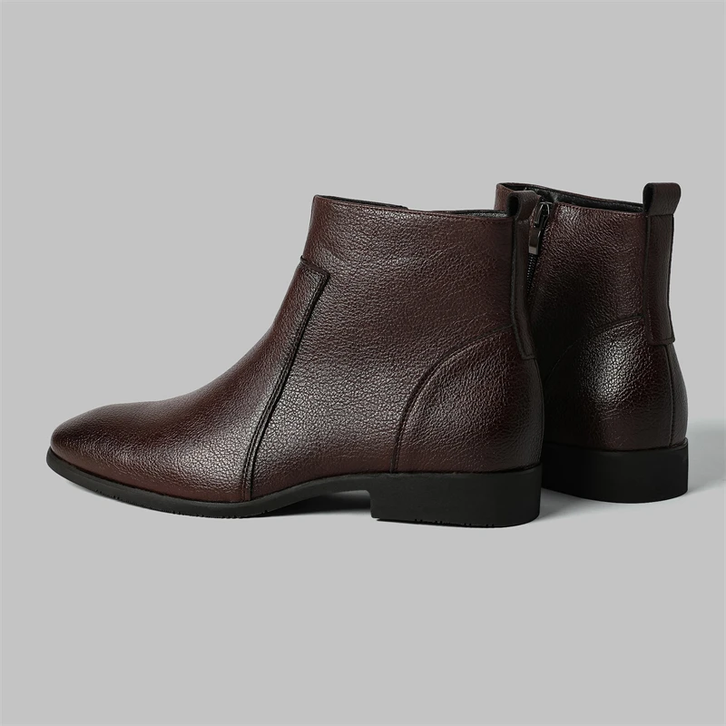 Ronaldo Leather Chelsea Boots