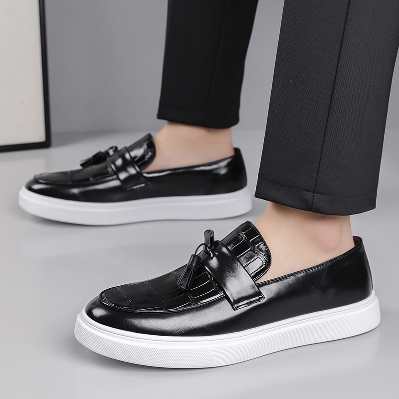 Lombardi Leather Tassel Loafers