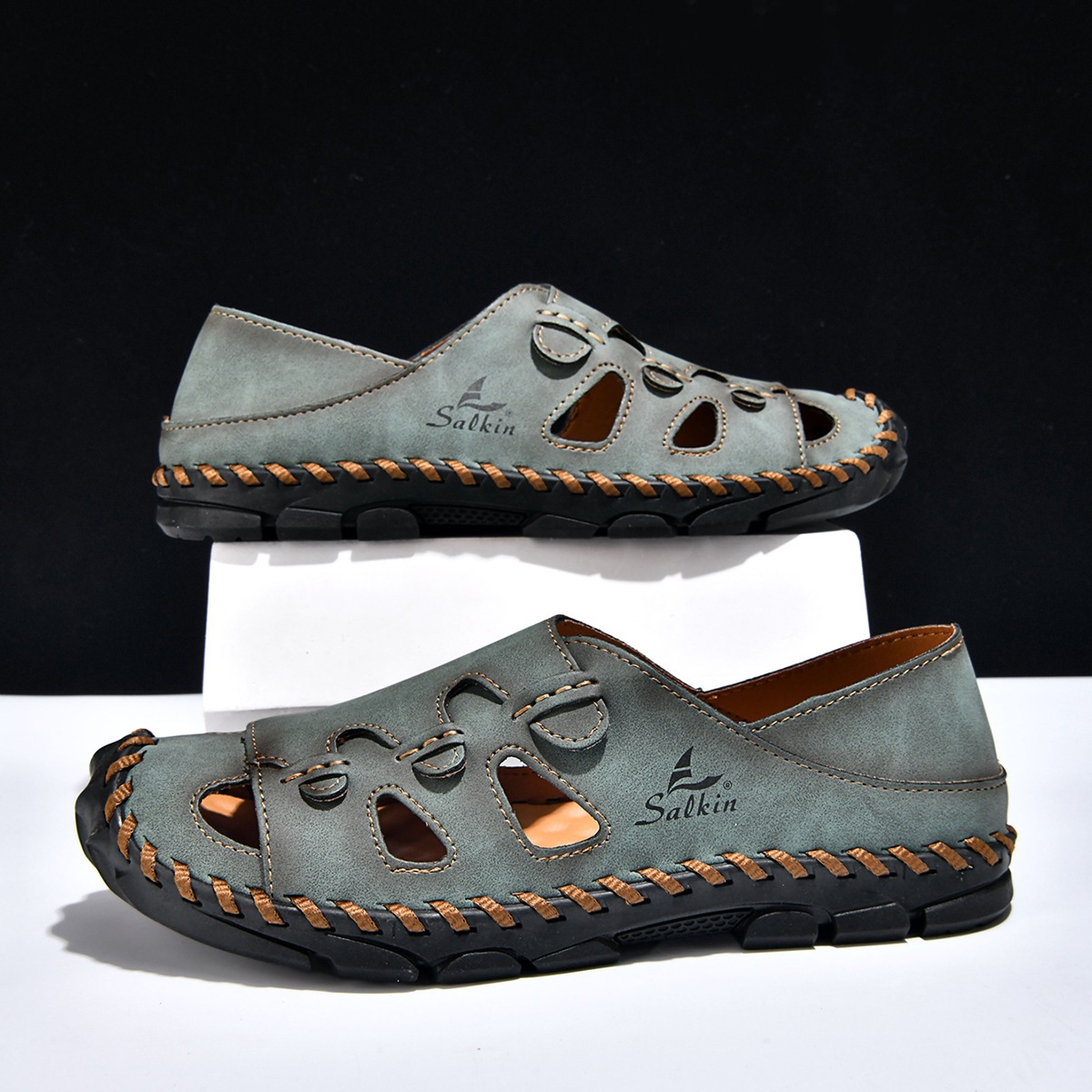 Sandalias de piel Trekland