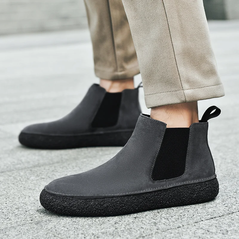 Bristol Suede Chelsea Boots