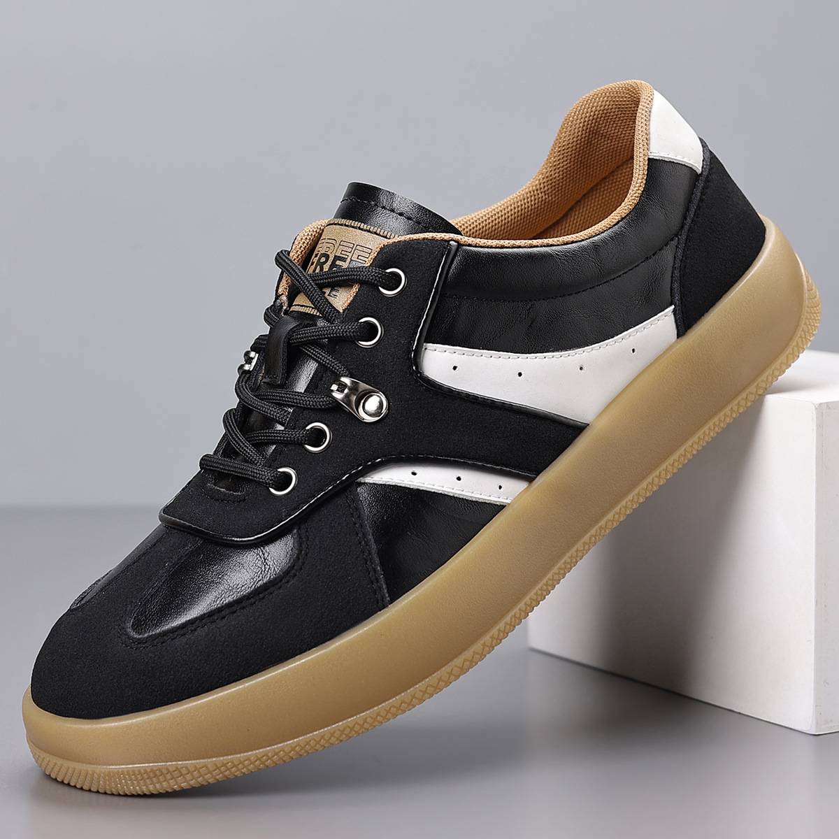 Sable Leather Sneakers