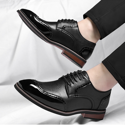 Mayfair Leather Brogue Dress Shoes