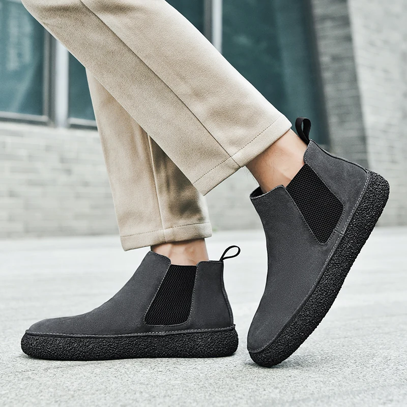 Bristol Suede Chelsea Boots