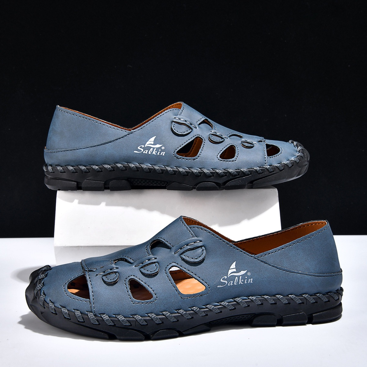 Sandalias de piel Trekland