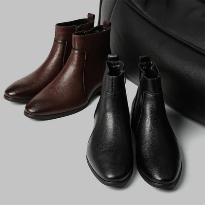 Ronaldo Leather Chelsea Boots
