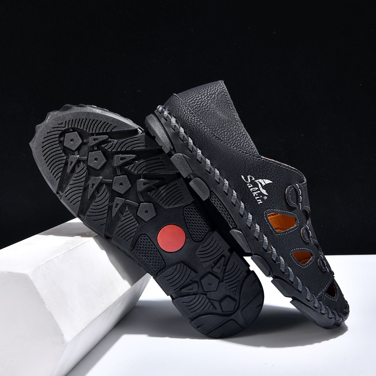Sandalias de piel Trekland