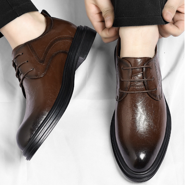 Romano Leather Oxford Shoes