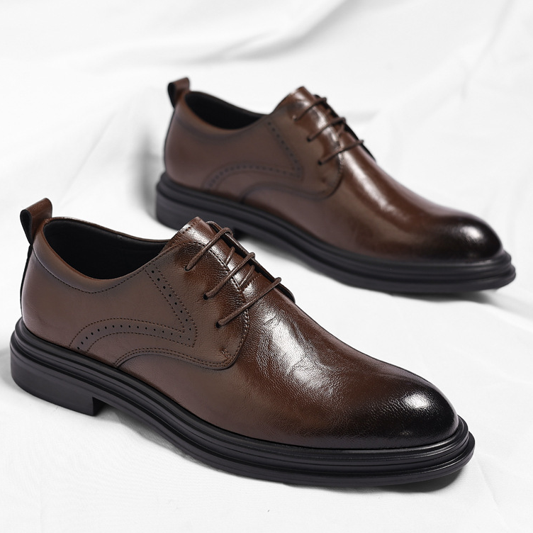 Romano Leather Oxford Shoes