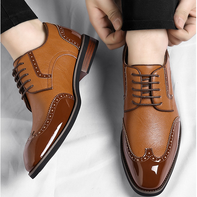 Mayfair Leather Brogue Dress Shoes
