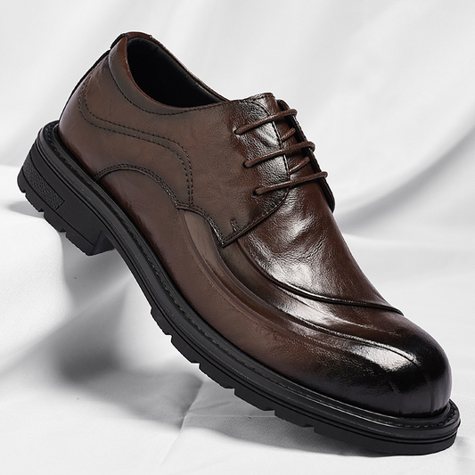 Zapatos de vestir de piel auténtica Montaro