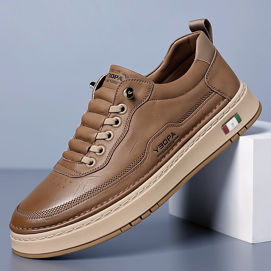 Zapatillas de Piel Genuina Lucetti