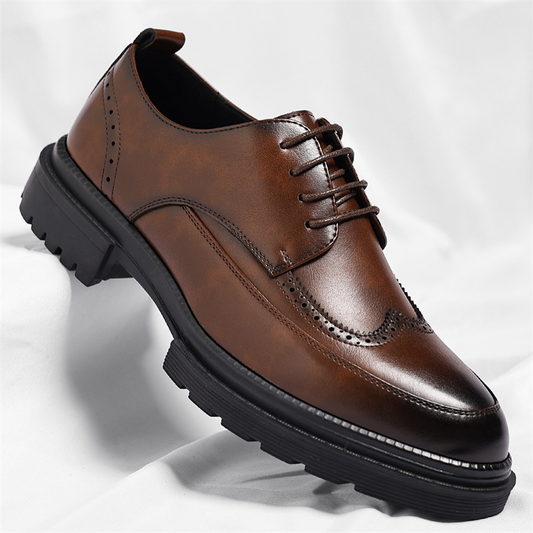 Zapatos de vestir de piel auténtica Belluno