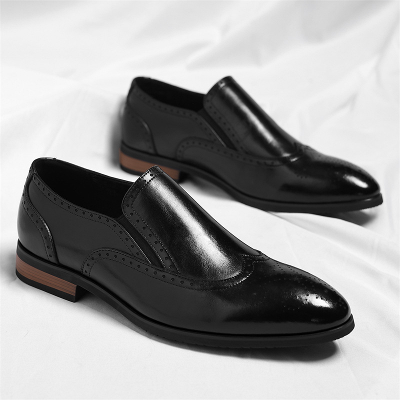 Cambridge Leather Brogue Loafers