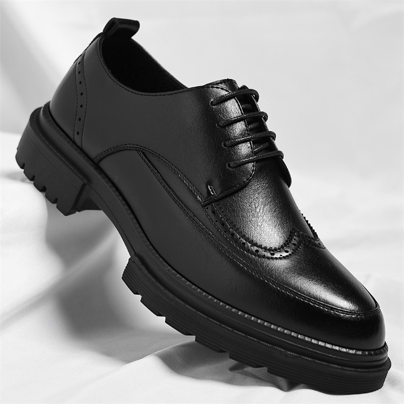 Zapatos de vestir de piel auténtica Belluno