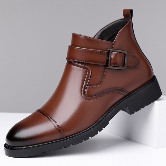 Botas de piel auténtica Harley