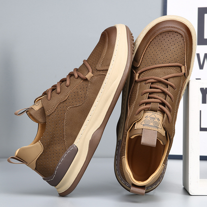 Carlo Italiana Leather Sneakers