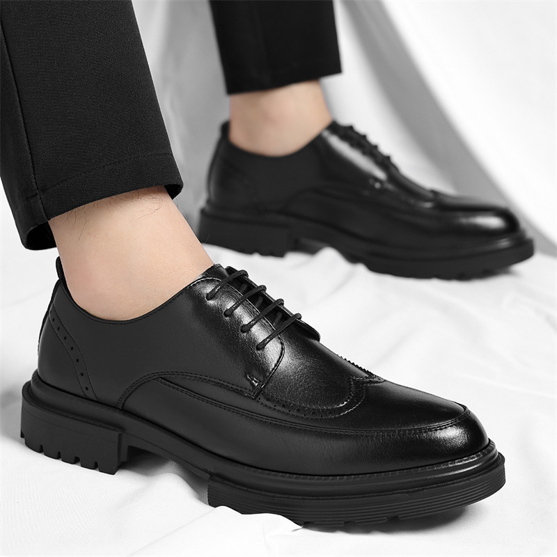 Zapatos de vestir de piel auténtica Belluno