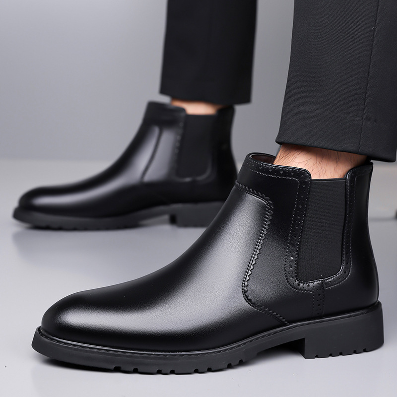 Durham Leather Chelsea Boots