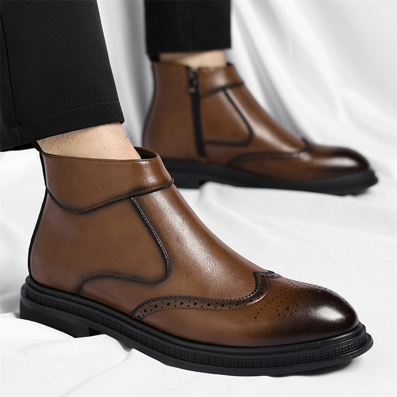 Cristiano Genuine Leather Boots