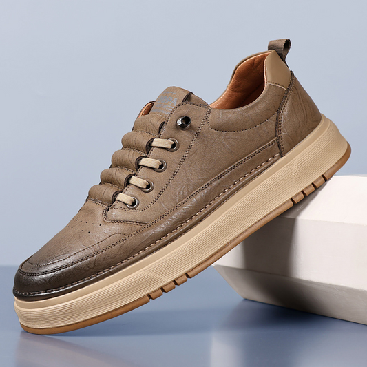 Zapatillas de piel auténtica Montaro