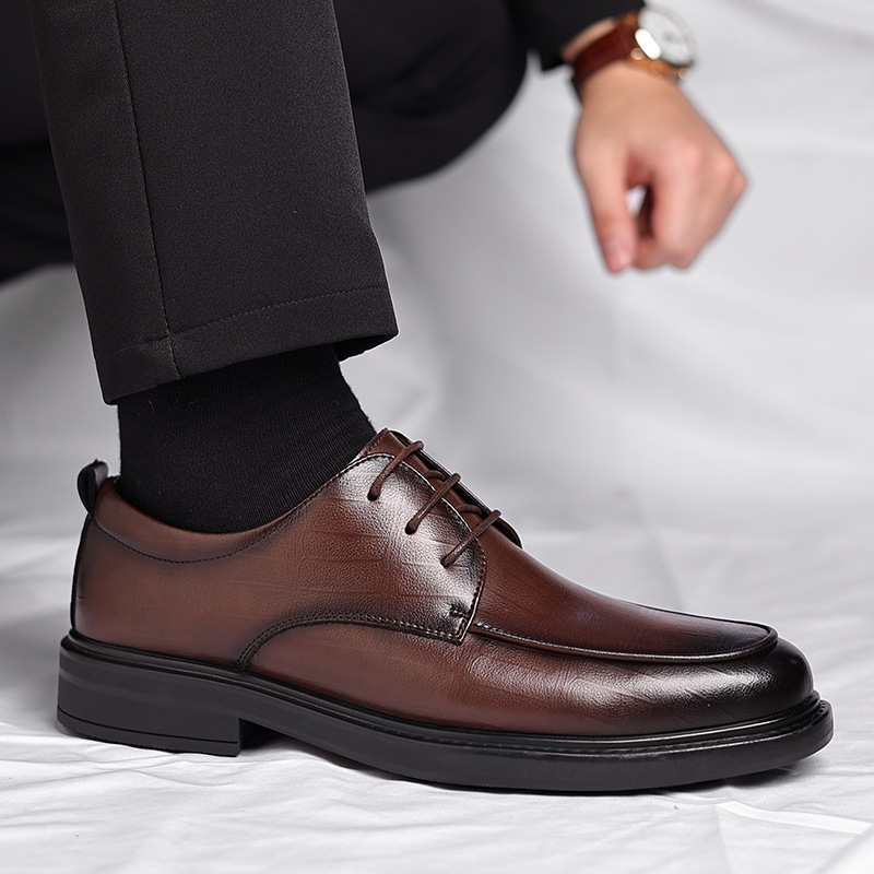 Zapatos de vestir de piel auténtica Bellano