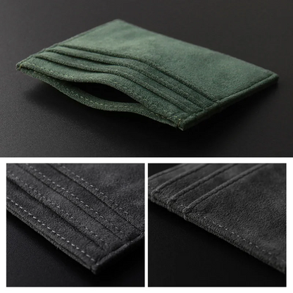 Cavallo Italian Alcantara Wallet