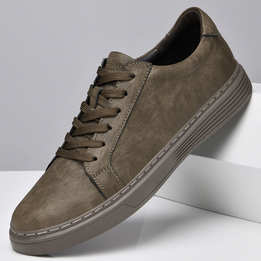 Zapatillas Lusso Italia de cuero auténtico