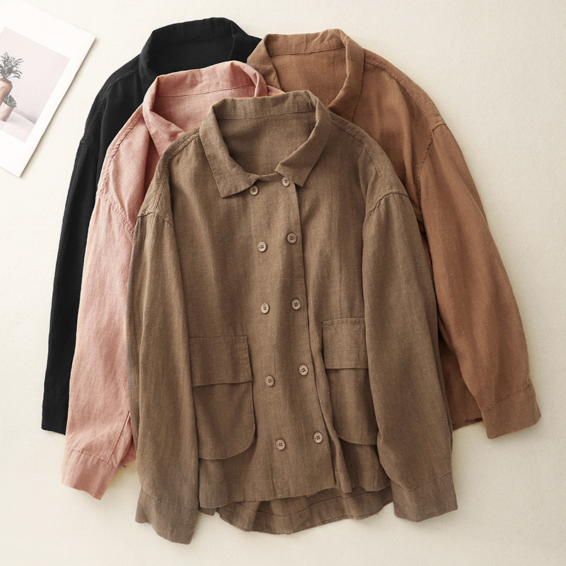 Chaqueta de lino Avery