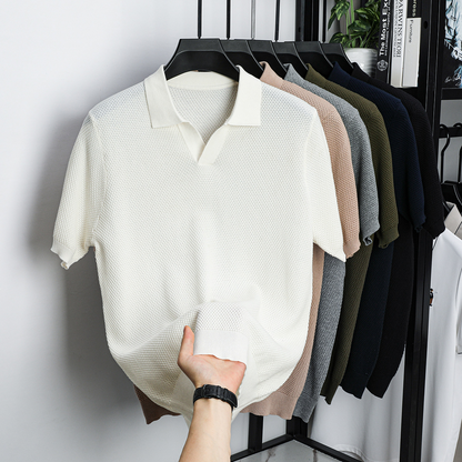 Lucas Knitted Polo Shirt