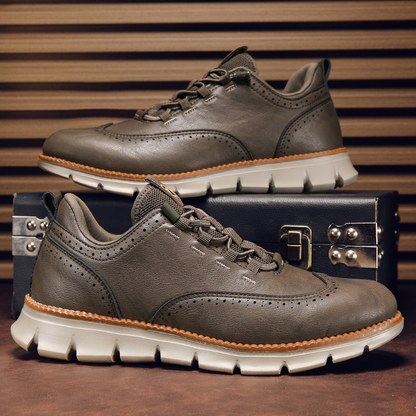 Carlo Genuine Leather Sneakers
