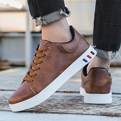 Pelle Leather Sneakers