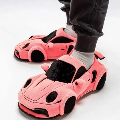Grandprix Plush Slippers - Female