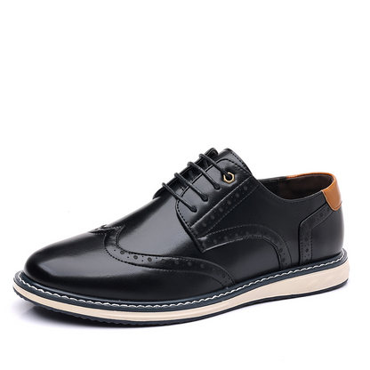 Luca Leather Brogue Sneakers