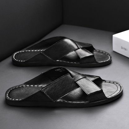 Sandalias de piel auténtica Enzo Italiana