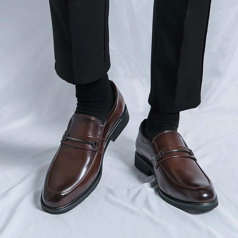 Mocasines de piel italiana Bruno