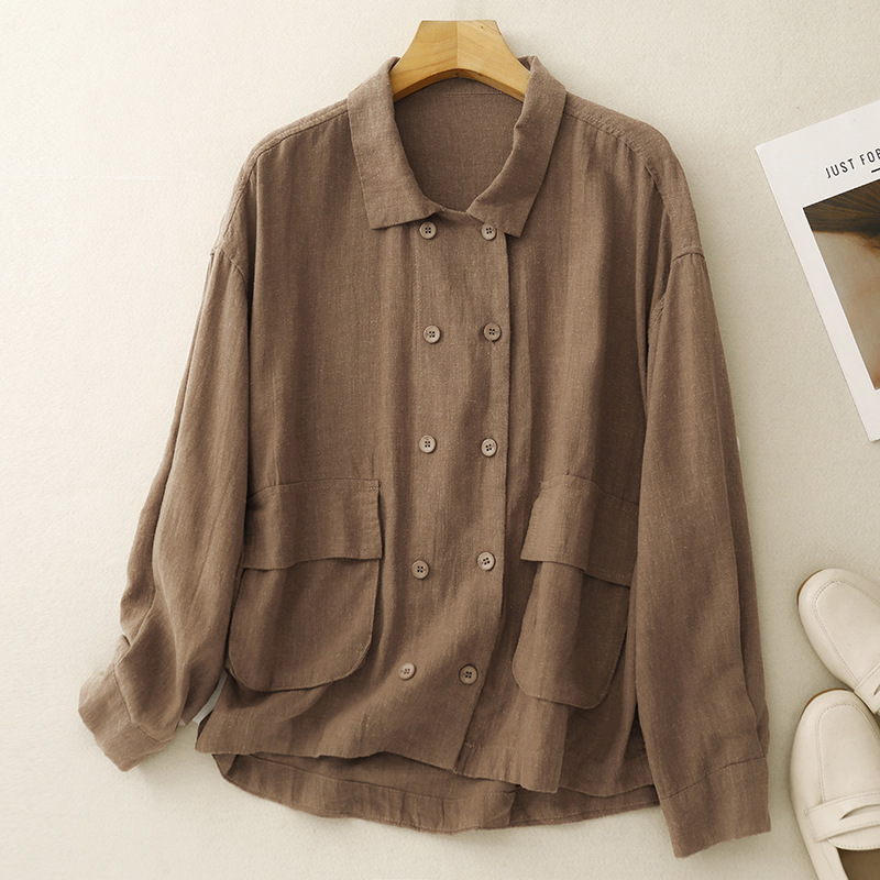 Chaqueta de lino Avery