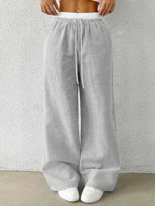 Pantalones cómodos a rayas Juliette