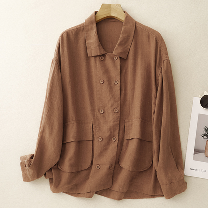 Chaqueta de lino Avery