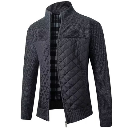 Maddox Quilted Knit Jacket