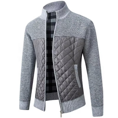 Maddox Quilted Knit Jacket