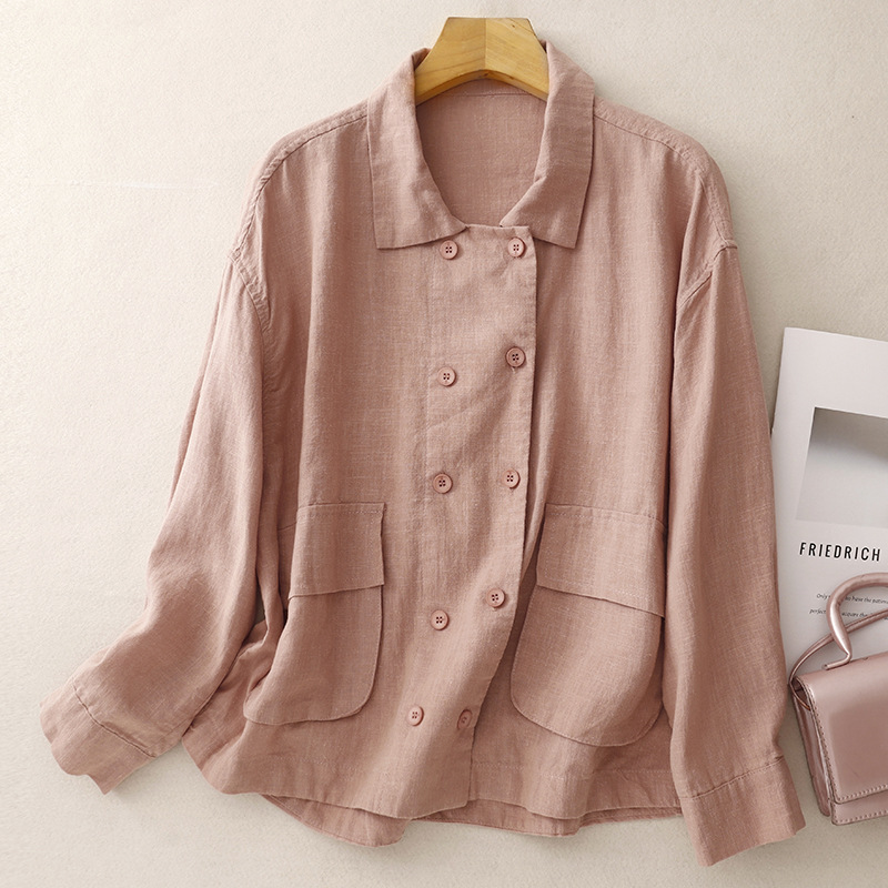 Chaqueta de lino Avery