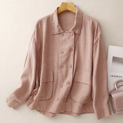 Chaqueta de lino Avery