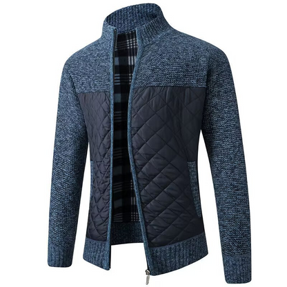 Maddox Quilted Knit Jacket